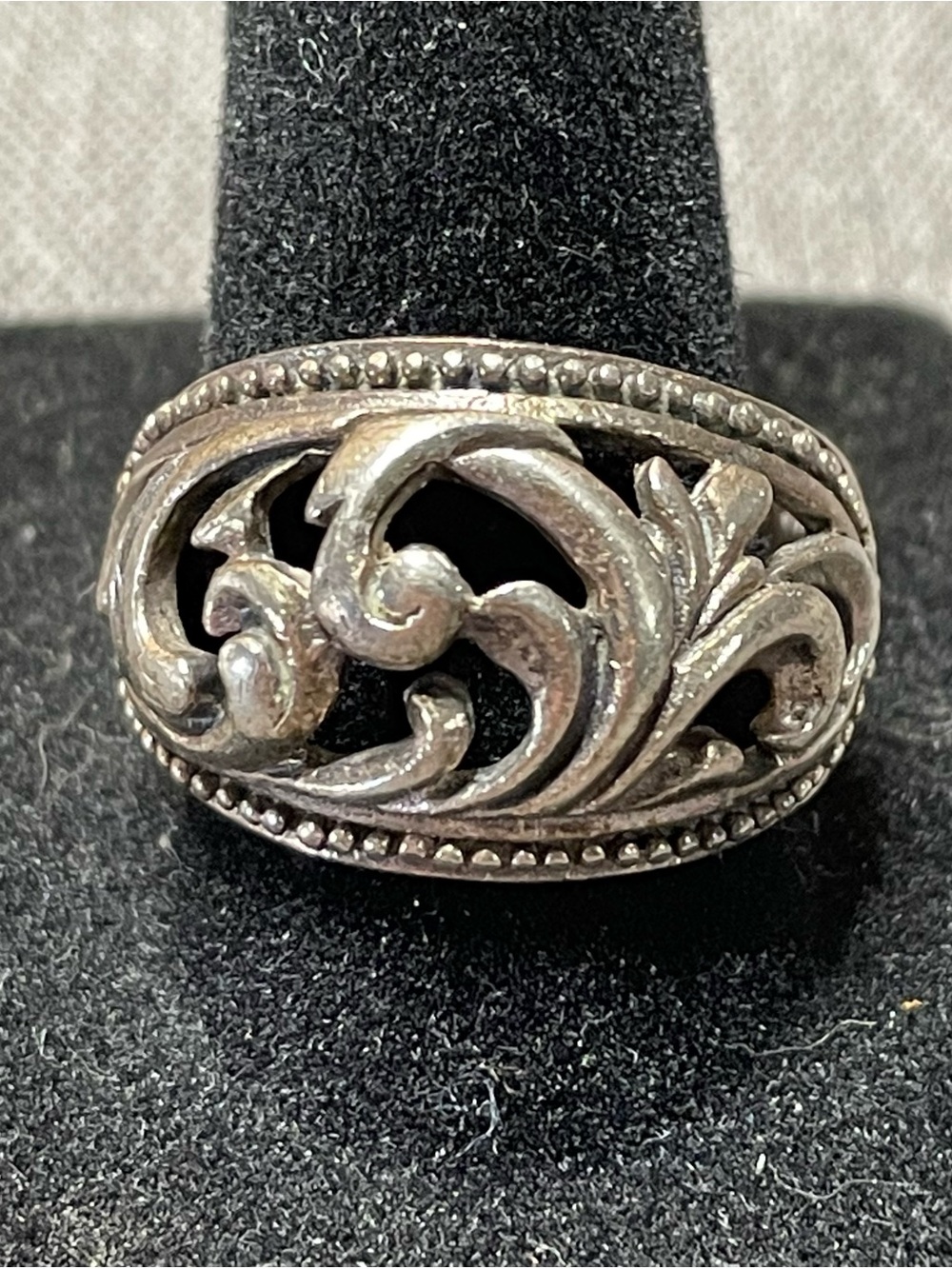 Studio Barse 925 Sterling Silver Scrollwork Ring